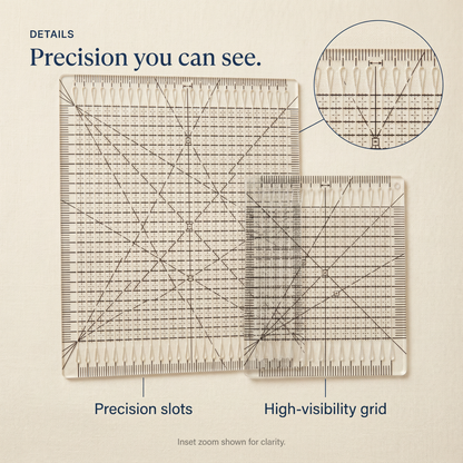 Kelori SlotMaster Precision Quilting Ruler