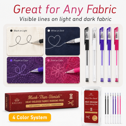 Mark-Then-Vanish™ Pen with Heat-Release