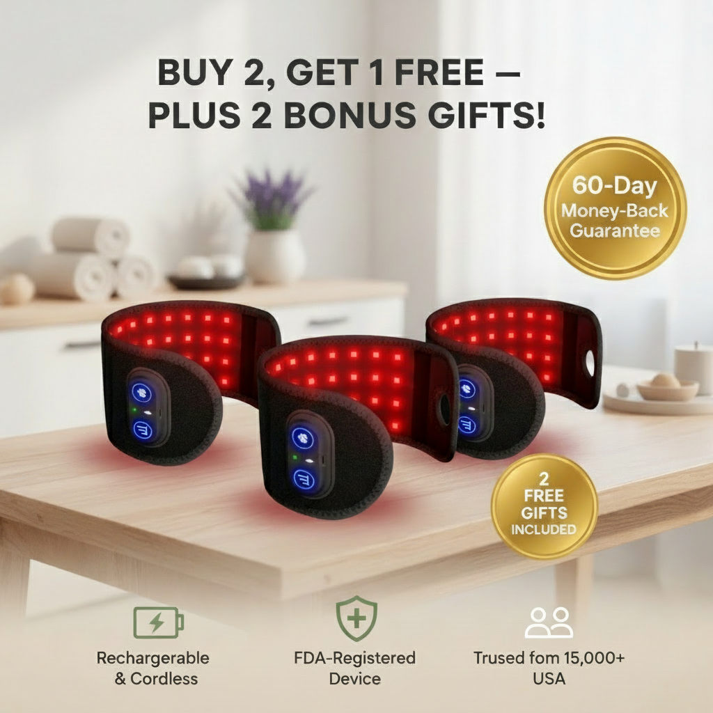 Red Light Wrist Wrap