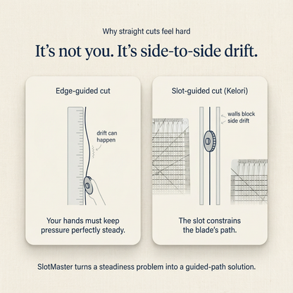 SlotMaster™ Precision Quilting Ruler