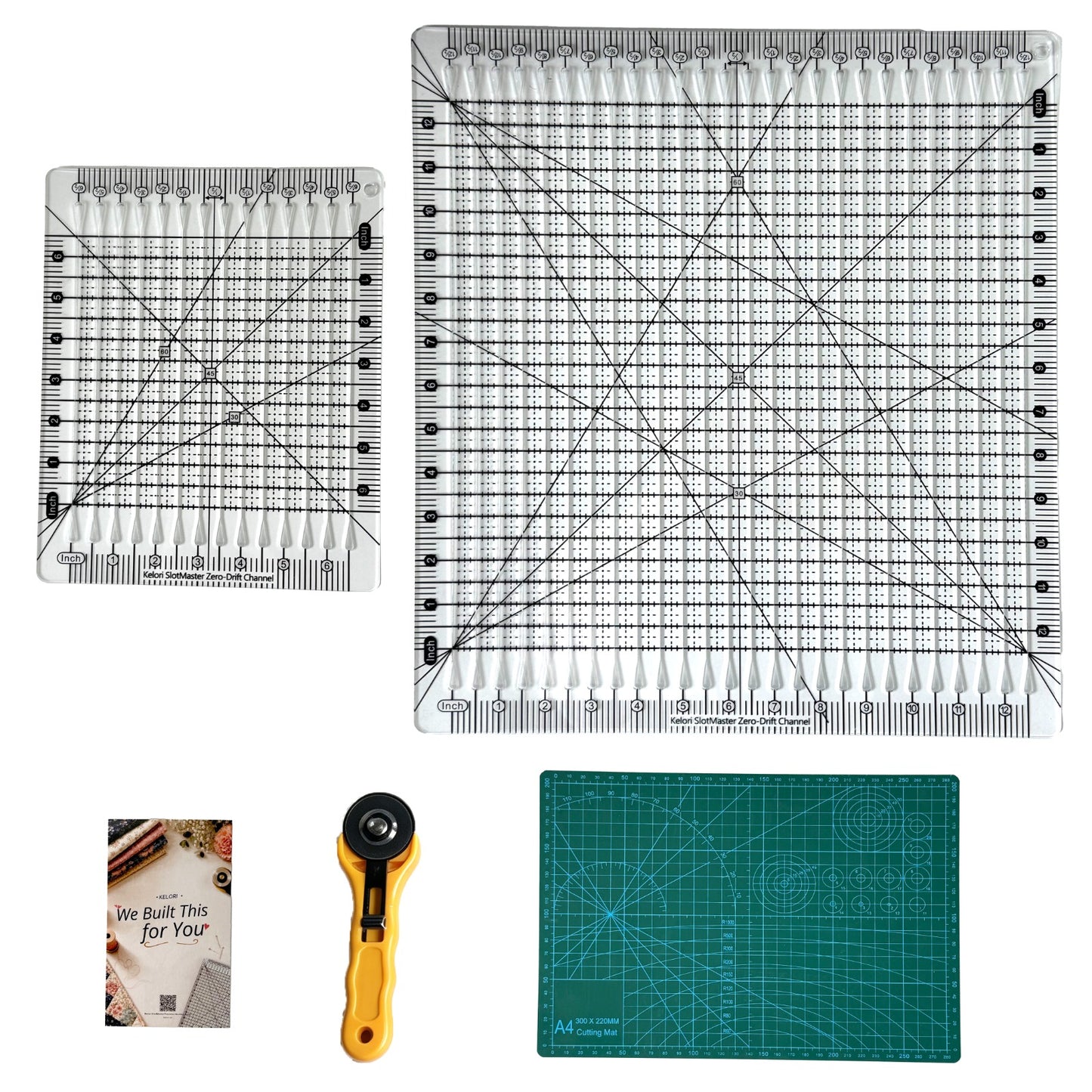 SlotMaster™ Precision Quilting Ruler