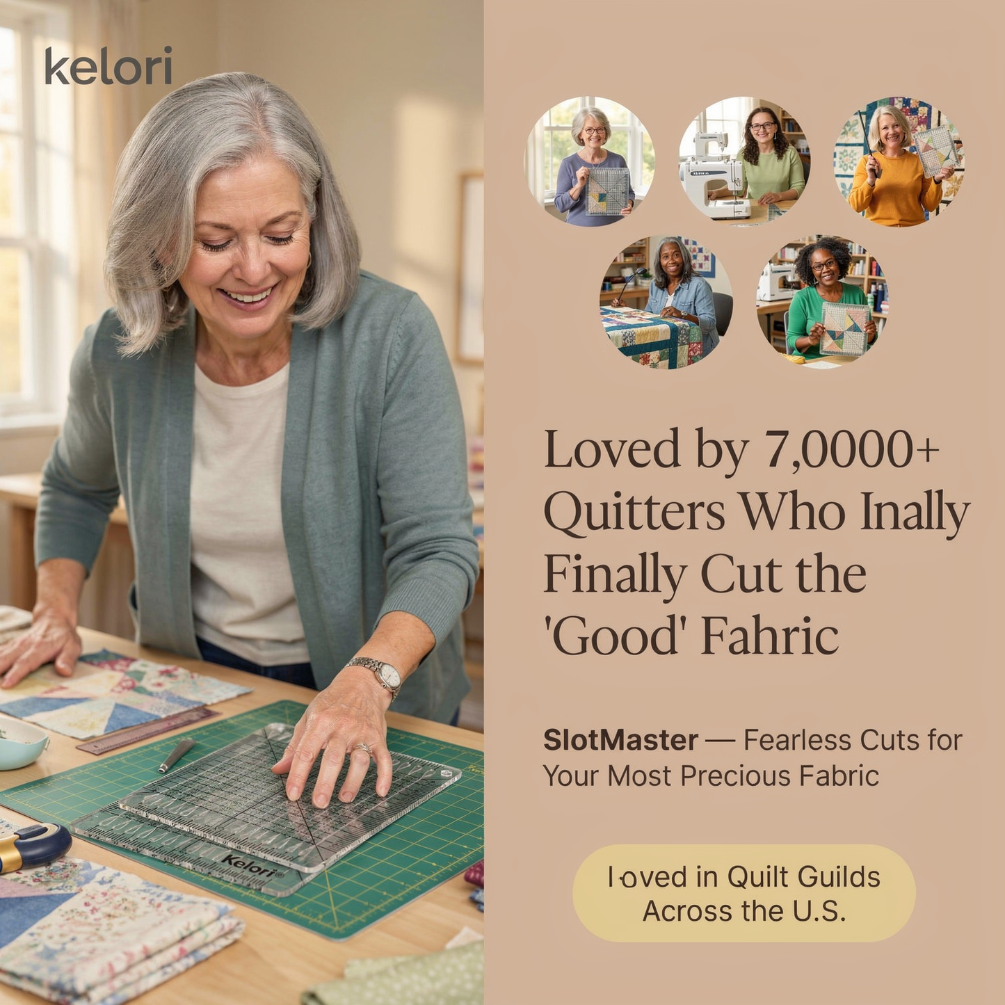 SlotMaster™ Precision Quilting Ruler