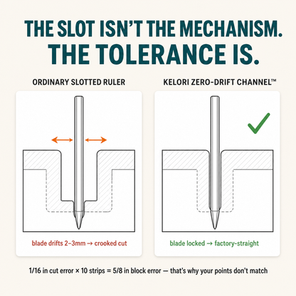 XL Slotmaster Zero-Drift Channel™